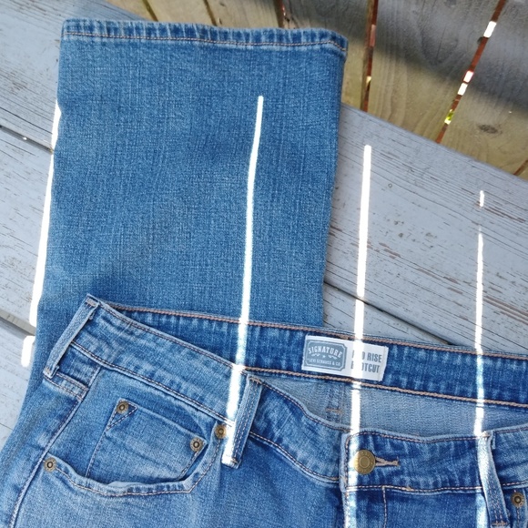 Levi's signature/blue jeans sz14 - Picture 2 of 7